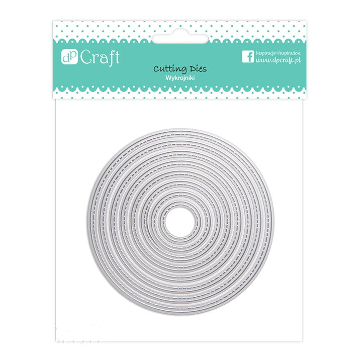 Fustella per tagliare Circles - set di 8 pezzi