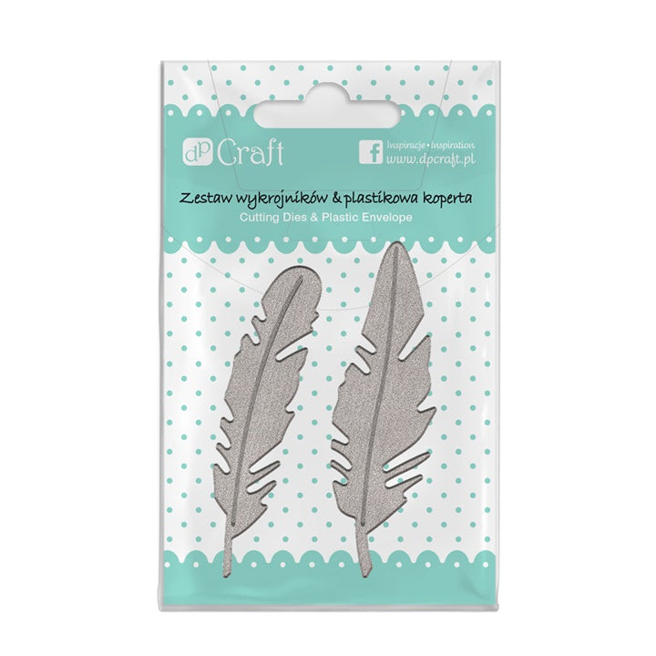 Fustella per tagliare Feathers - set di 2 pz