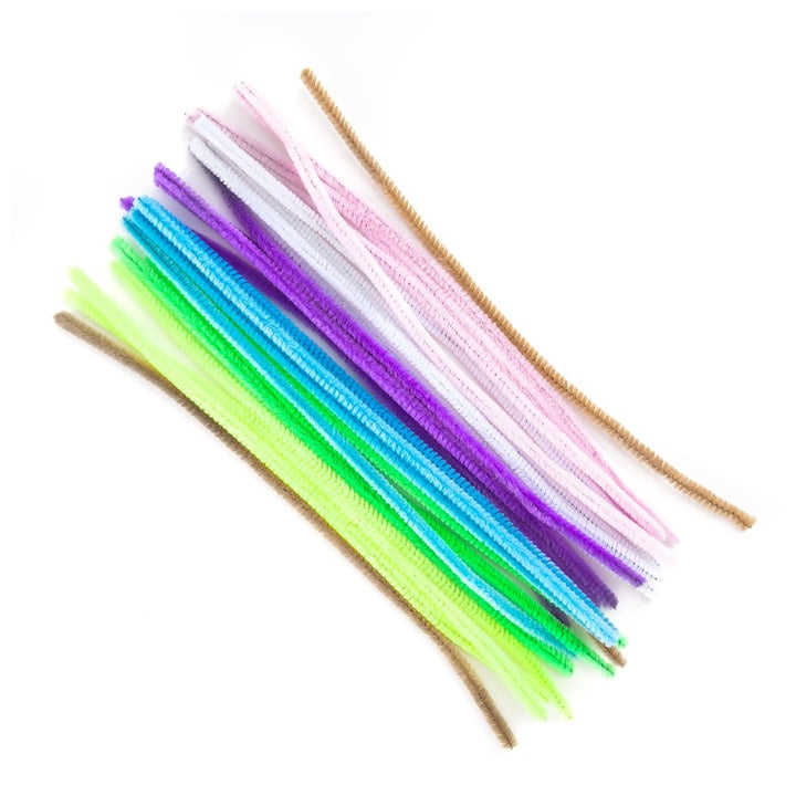 Steli di filo sfocato pastello - 30 cm x 8 mm / 25 pz.