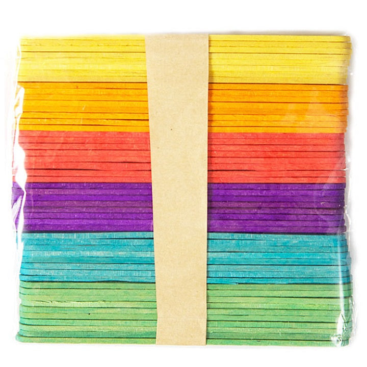 Bastoncini creativi colorati 50 pezzi