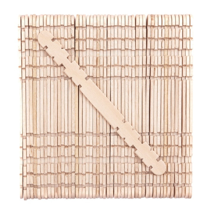 Bastoncini da costruzione in legno - Naturale / 50 pz.