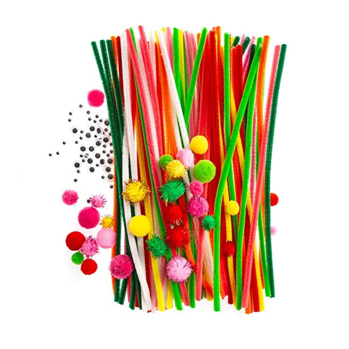 Set creativo per il crafting | RAINBOW, 128 pezzi