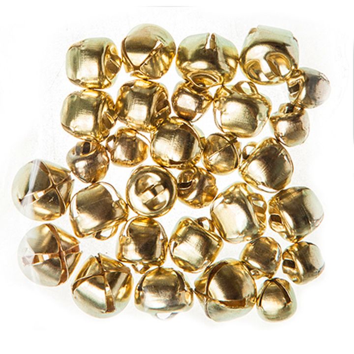 Campane d'oro decorative 30 pezzi
