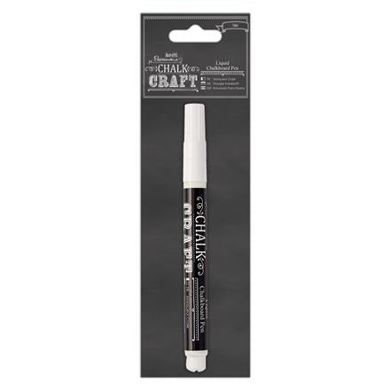 Marcatore con gesso liquido Chalk Kraft - bianco
