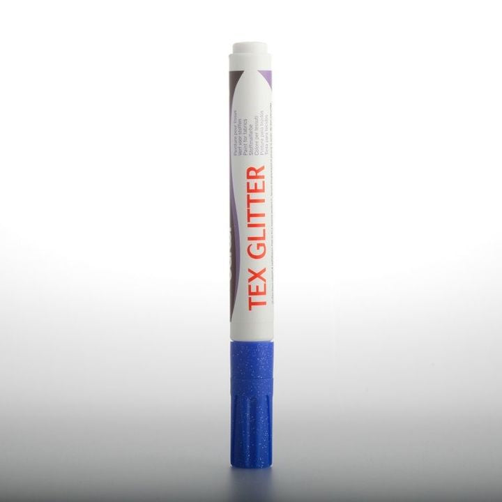 Pennarelli per tessuti DARWI TEX glitter 6ml – blu