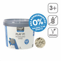 Sabbia da modellare Creall Play it! 750 g in barattolo – naturale
