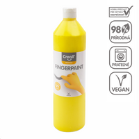 Pittura a dita Creall - 750 ml – giallo
