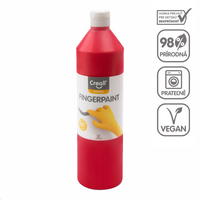 Pittura a dita Creall - 750 ml – rosso