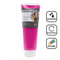 Colore acrilico Molenaer 250 ml – magenta