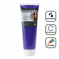 Colore acrilico Molenaer 250 ml – viola