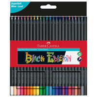 Matite colorate Faber-Castell Black Edition – set 24 pezzi