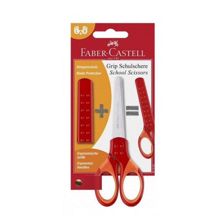 Forbici da scuola Faber-Castell Grip