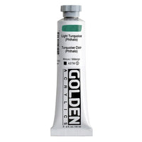 GOLDEN Vernice Acrilica Corpo Pesante 59 ml – 1564 turchese chiaro (ftalo)