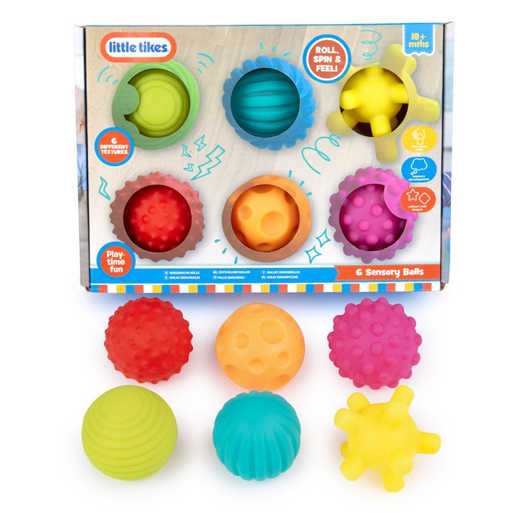 LITTLE TIKES Palline sensoriali 6 pezzi