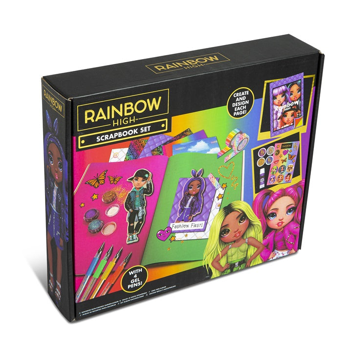 RAINBOW HIGH impostato per SCRAPBOOKING