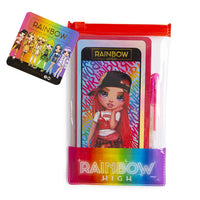 RAINBOW HIGH taccuino a forma di telefono con penna