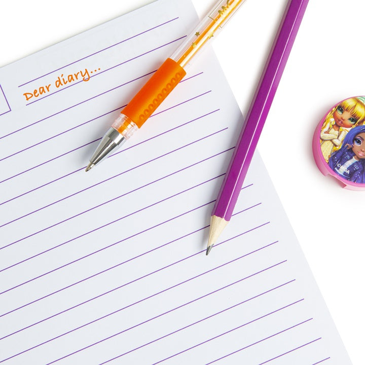 RAINBOW HIGH taccuino olografico con cancelleria