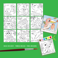 Carioca album da colorare con acquerelli ARTivity