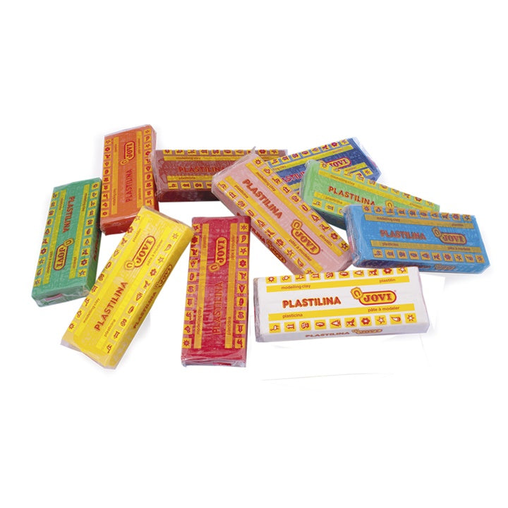 JOVI Tinte base in plastilina 10 x 150 g