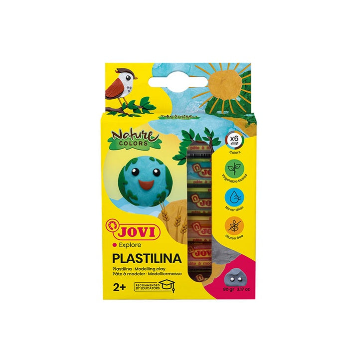JOVI Plastilina naturale 6 x 15 g