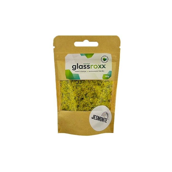 Glassroxx Jesmonite Granulato di vetro 150g – Giallo banana