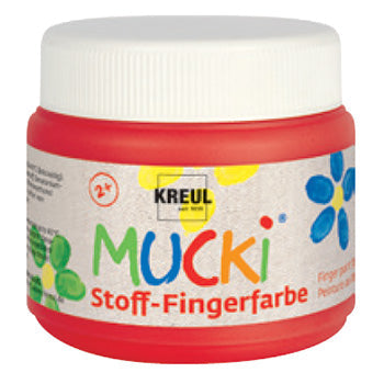 Colori a dita per tessuti 150 ml MUCKI – Red