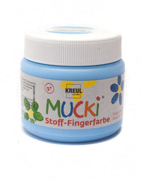 Colori a dita per tessuti 150 ml MUCKI – Blue