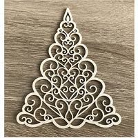 Decorazione in legno - albero di Natale