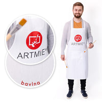 Grembiule in cotone ARTMIE - bianco