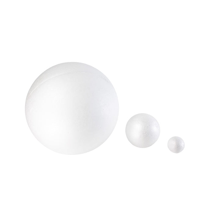 Pallina di polistirolo - 8 cm
