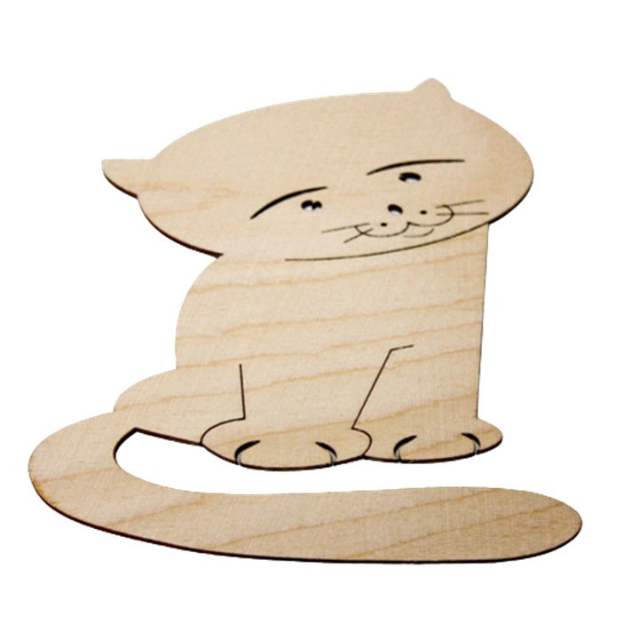 Sottobicchiere /motivo animale: gatto