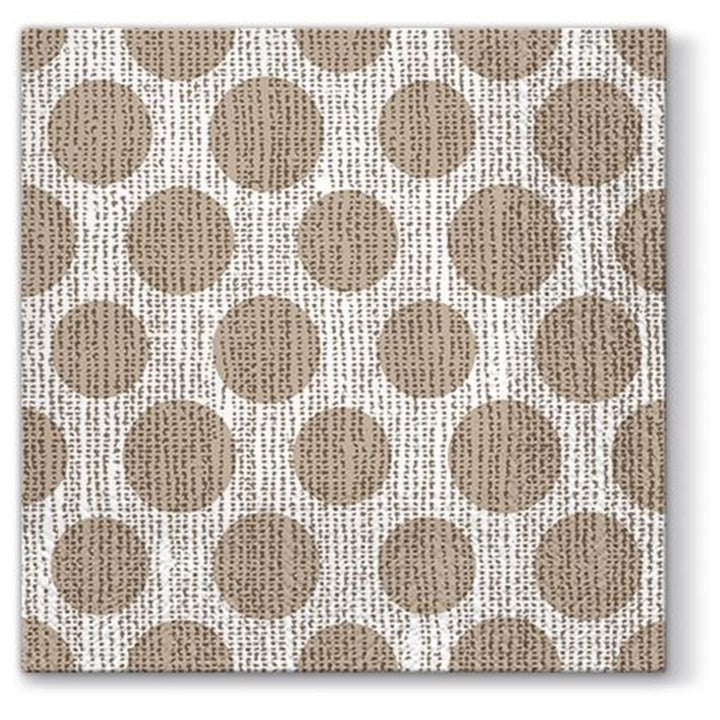 Tovagliolo per decoupage Dots on Linen - 1 pz