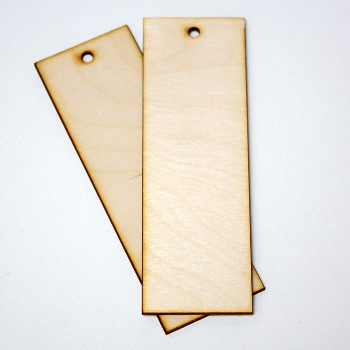 Segnalibro in legno 15 x 5 cm