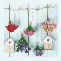 Tovaglioli per DECOUPAGE - Garden Flowers - 1 pezzo