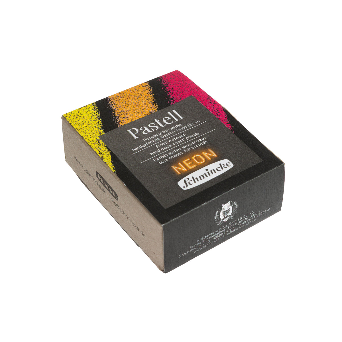 Scatola di cartone vuota Schmincke per 3 pastelli