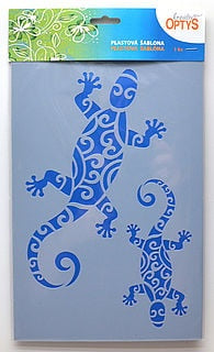 Stencil in plastica