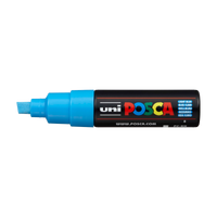 Marcatore UNI POSCA PC-8K 8 MM – Posca popisovač PC-8K, 8 mm, svetlomodrá (8)