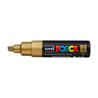 Marcatore UNI POSCA PC-8K 8 MM – zlatá (25)