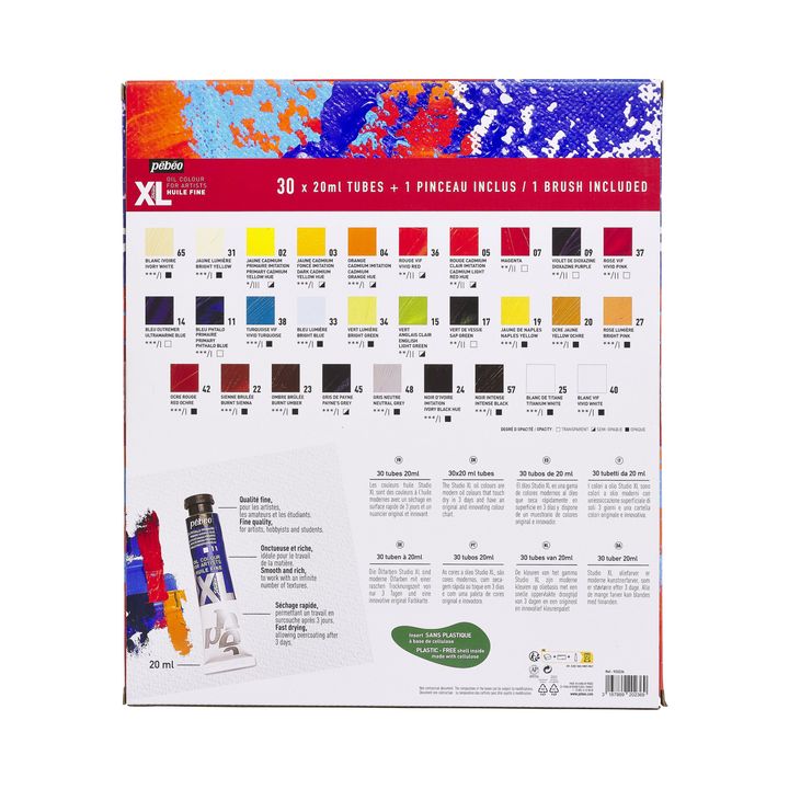 Set di colori ad olio Pebeo STUDIO XL