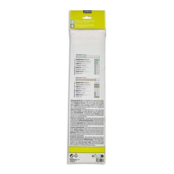 Pennelli per pittura PEBEO 8 pz.