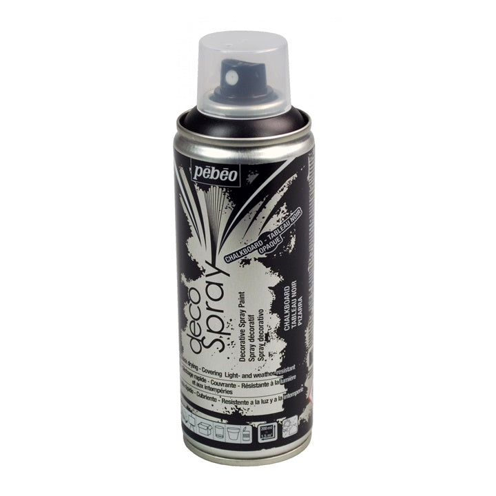 Vernice spray acrilica a gesso Pebeo 200 ml nero