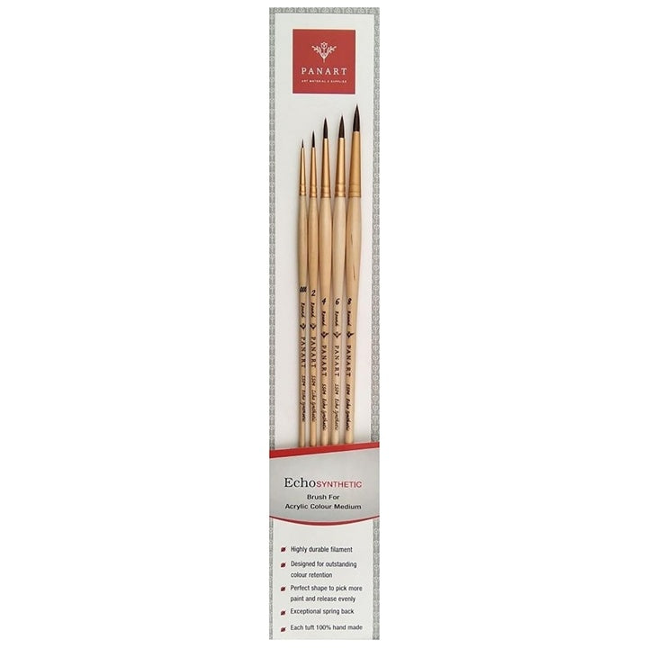PanArt ES-01 Set di pennelli rotondi 5 pz.