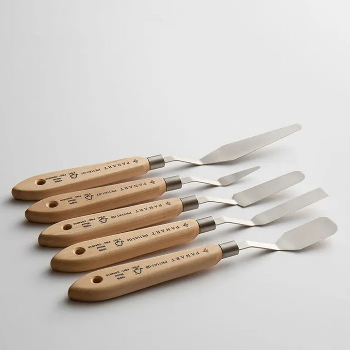 PanArt Set di 5 spatole per dipingere