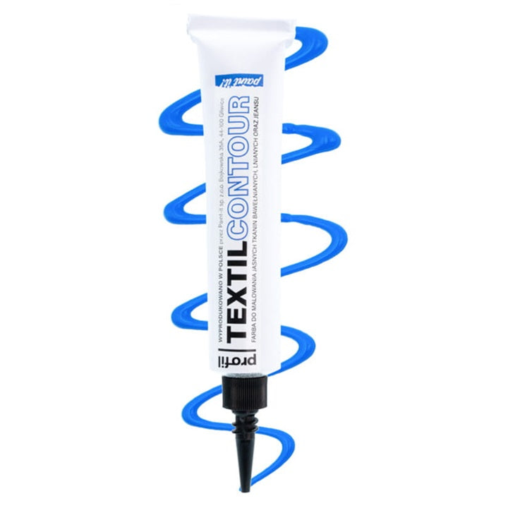 Profil colore per tessuti leggeri con applicatore 25 ml – il cielo blu