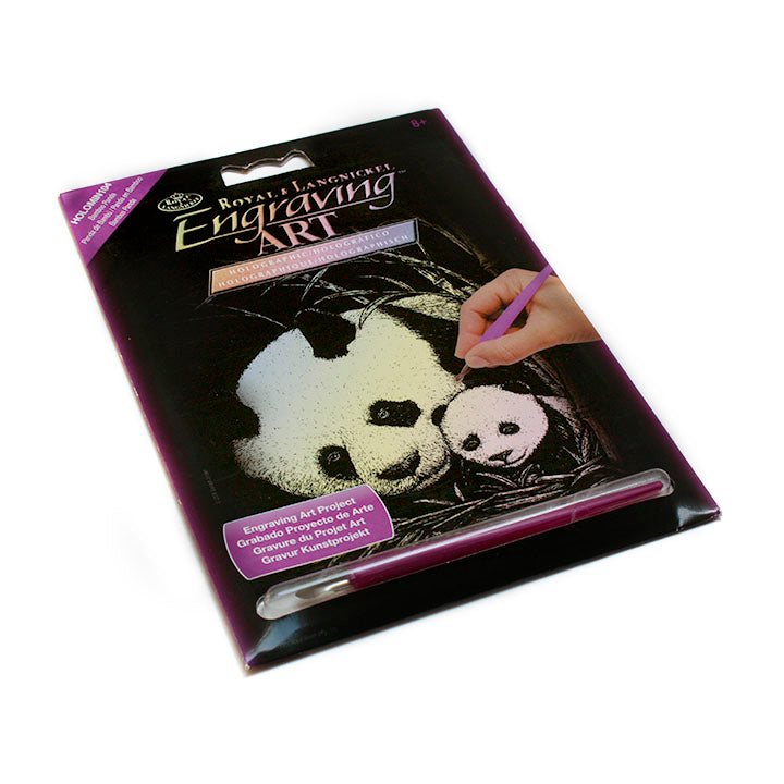 Engraving art™ - Bamboo Panda