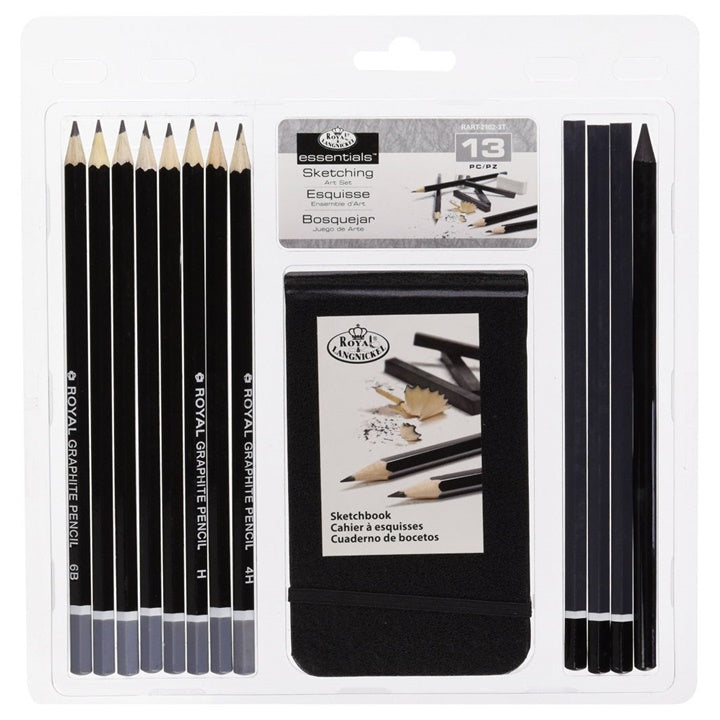 Set per schizzo Royal & Langnickel / 13 pezzi
