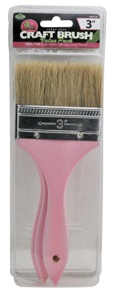 Set di 4 pennellesse 3”