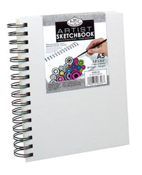 Blocco per schizzi con foglie di cotone - 80 fogli - A5 - 120 g/m²