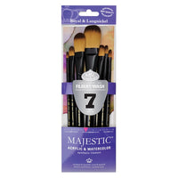 Set di pennelli ovali Royal and Langnickel Majestic