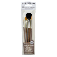 Set di pennelli Royal &amp; Langnickel in oro Taklon